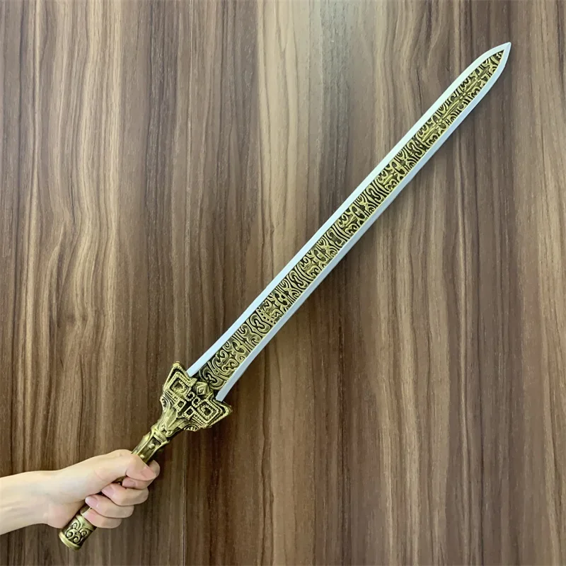 中国の金龍鞘ナイフ明王朝の剣守護武器ロールプレイングモデル男の子の