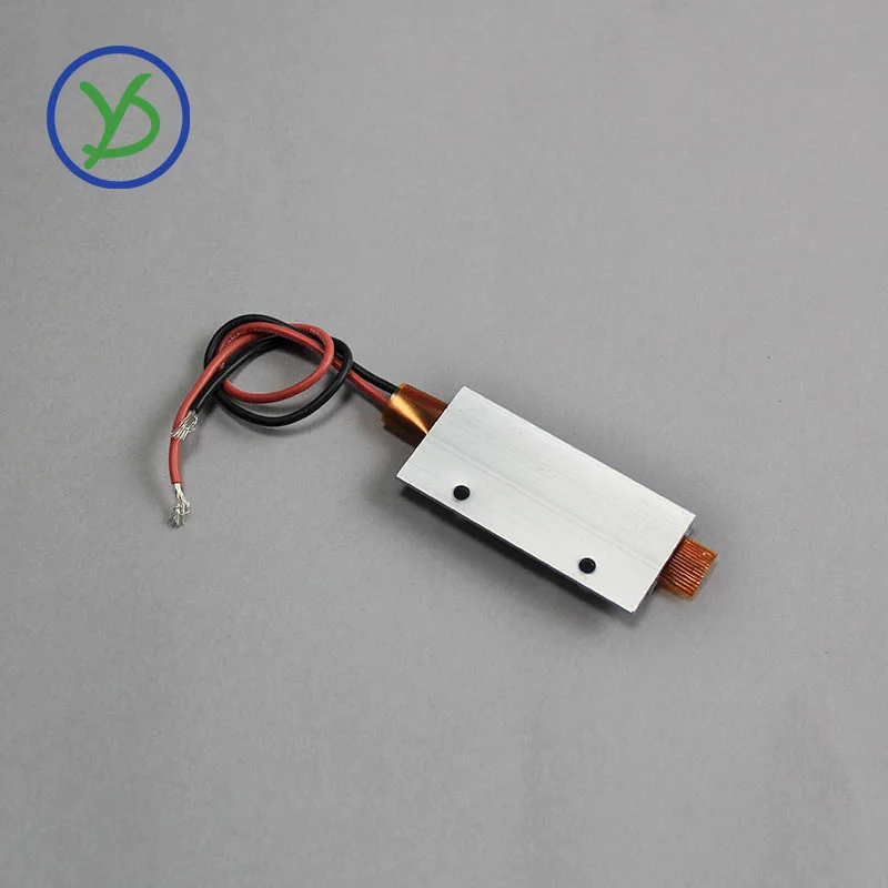 60*28 мм 12 В ~ 220 В постоянная температура 60 ~ 250 ° C Керамический нагревательный лист PTC Алюминиевый корпус Нагревательная пластина Электрический нагреватель Аксессуар