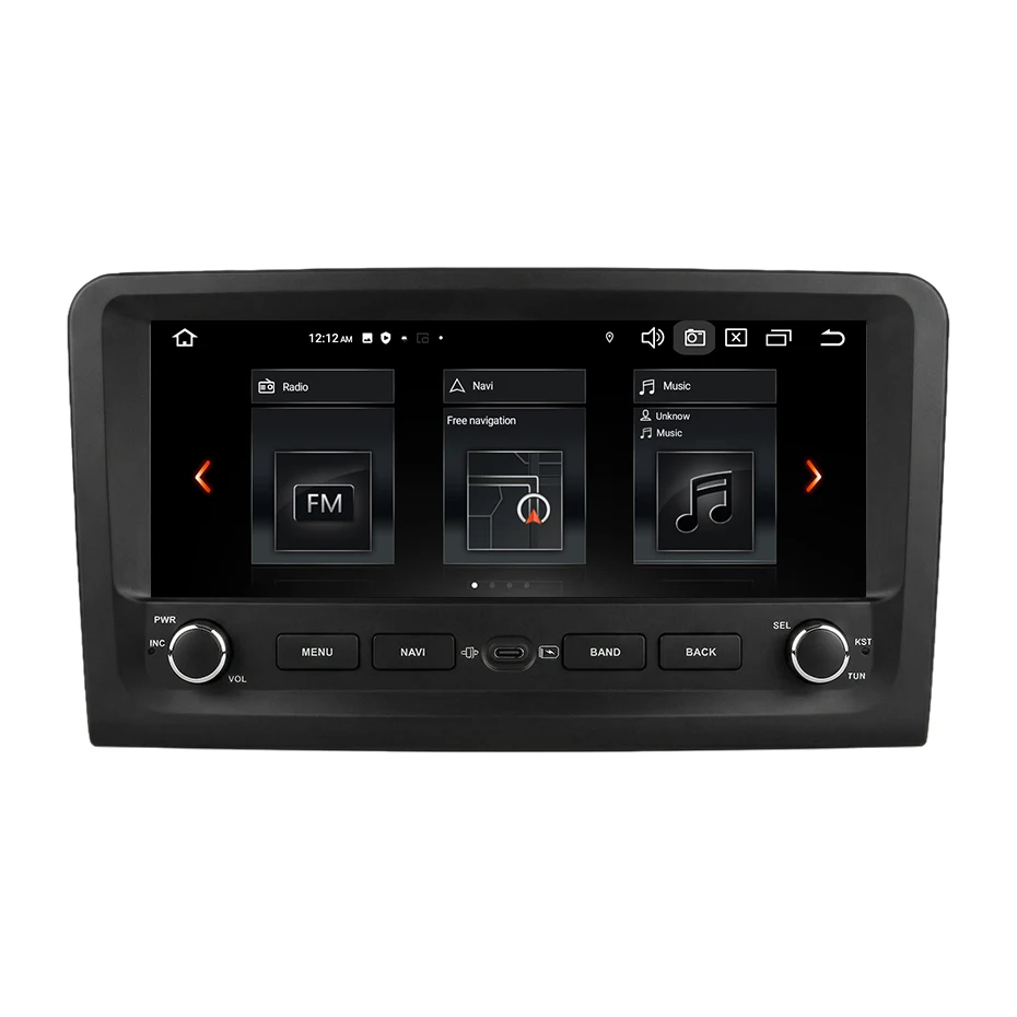 8-Kern 10,26'' Bildschirm Android 15 Autoradio Kabelloses CarPlay Stereo für Mercedes-Benz ML-Klasse W164 ML300 ML320 ML350 ML450 ML500 GL-Klasse X164 GL320 GL350 2005-2012 Bluetooth Autoradio