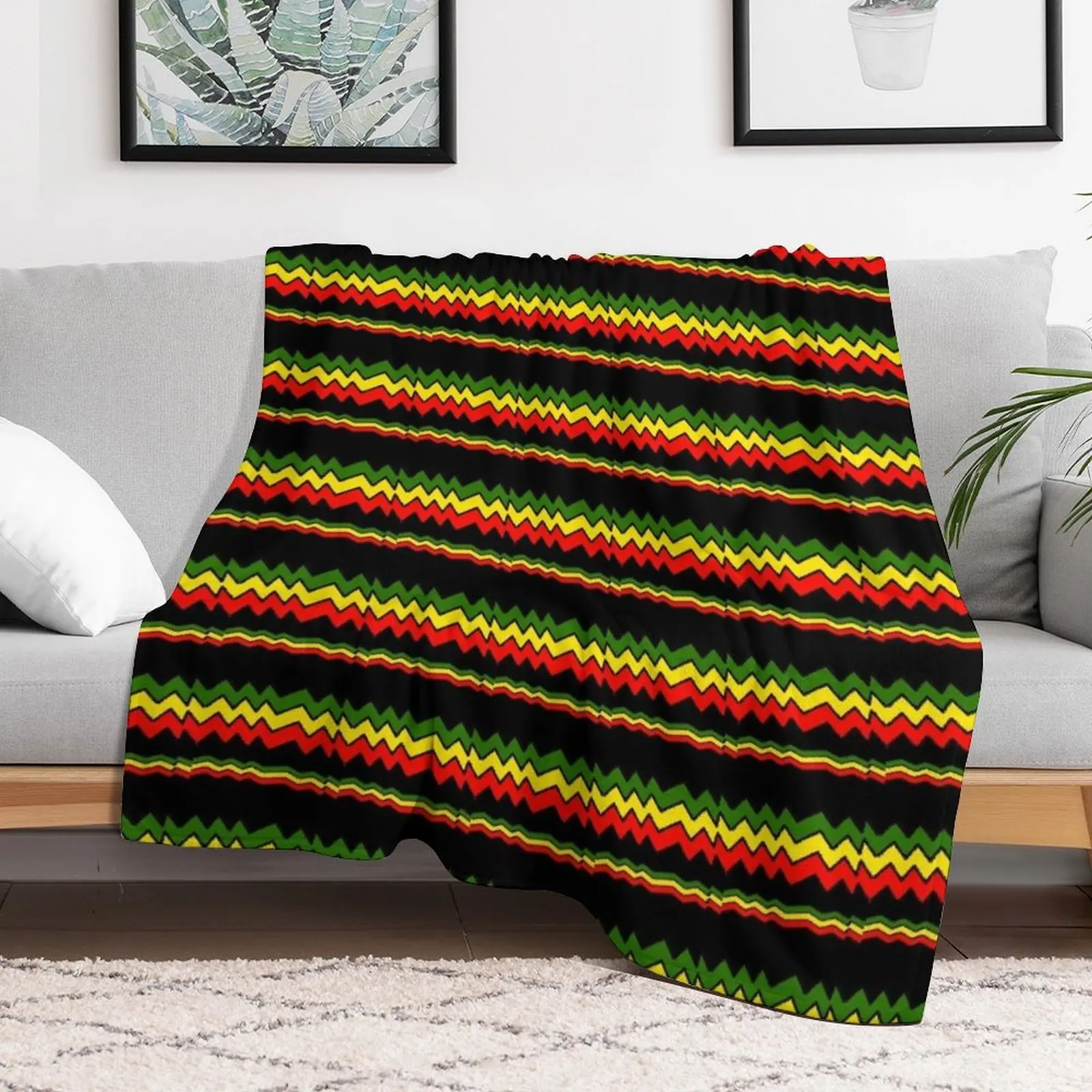 Irregular Throw Blanket