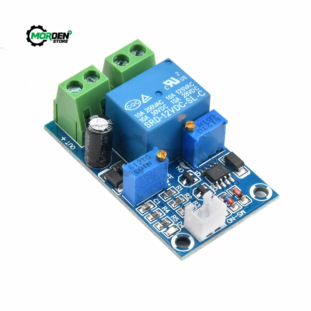 Storage Battery Relay Module 12V Battery Low Voltage Cut off Automatic Switch On Recovery Protection Module Power Supply