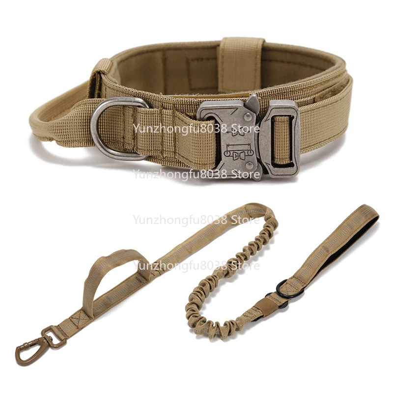 

Высококачественный тренировочный поводок для собак с двойной ручкой для средних и больших собак