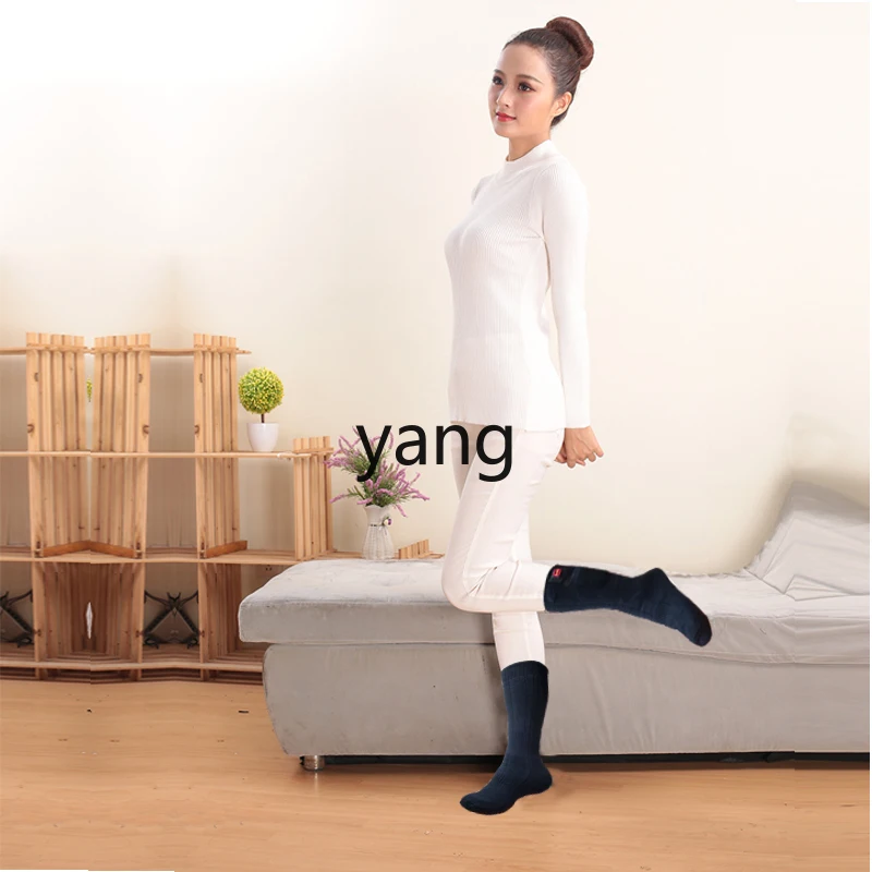 LMM double-sided heating, charging, foot-warming socks, foot-warming office warm artifact