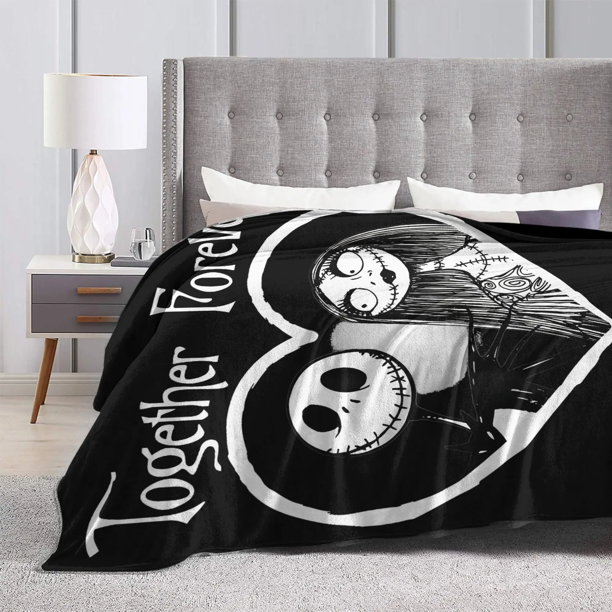 Джек Скеллингтон: Навсегда вме – обзор и цена Christmas Throw Blanket