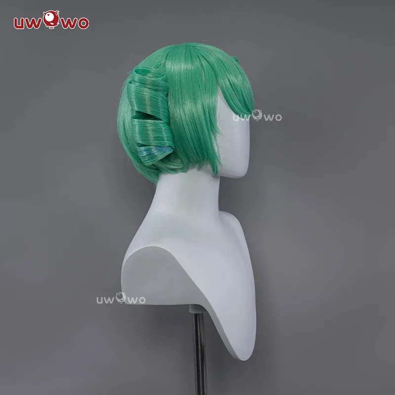 

CyUWOWO League of Legends/LOL: Gwen Prestige Crystal Rose Wildd Rift WR ASU Cosplay Wig High Quality Light Green Hair