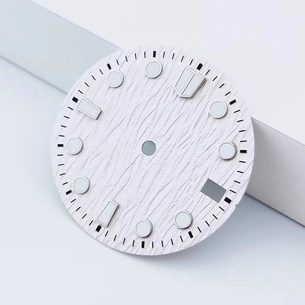 

Customized Green Luminous 28.5mm Dial NH35 Watch Dial Fit for NH35 NH36 Movement 28.5mm Watch Faces