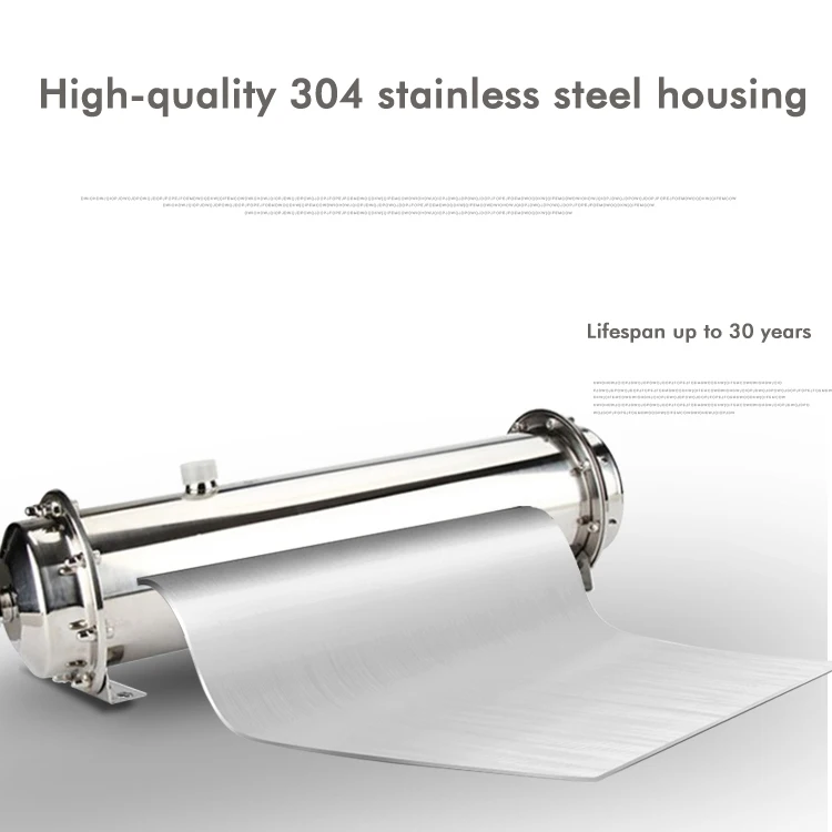 4000L/H Central Stainless Steel Water Filter Whole House ultra Filtration Water Purifier