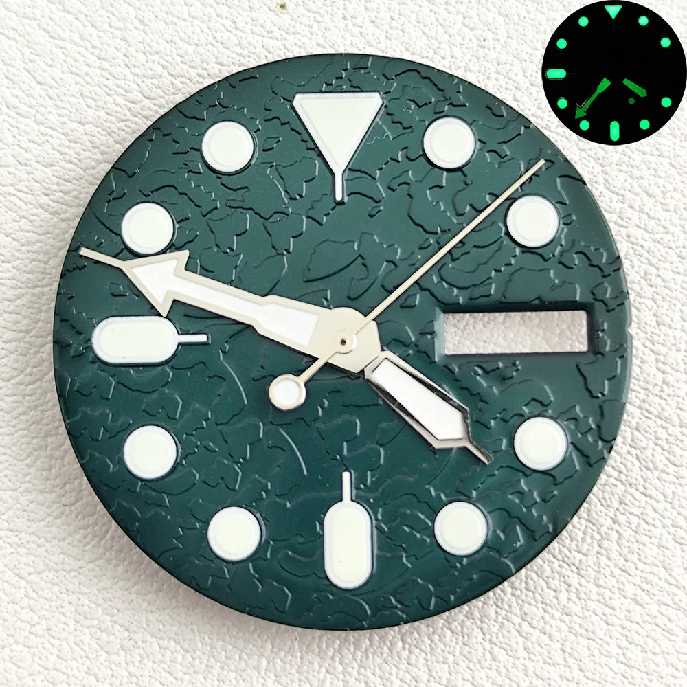 قرص 28.5 ملم NH36 قرص NH35NH36 عقارب C3 مناسب لساعة NH36 3 الساعة 3.8 ملحقات الساعة