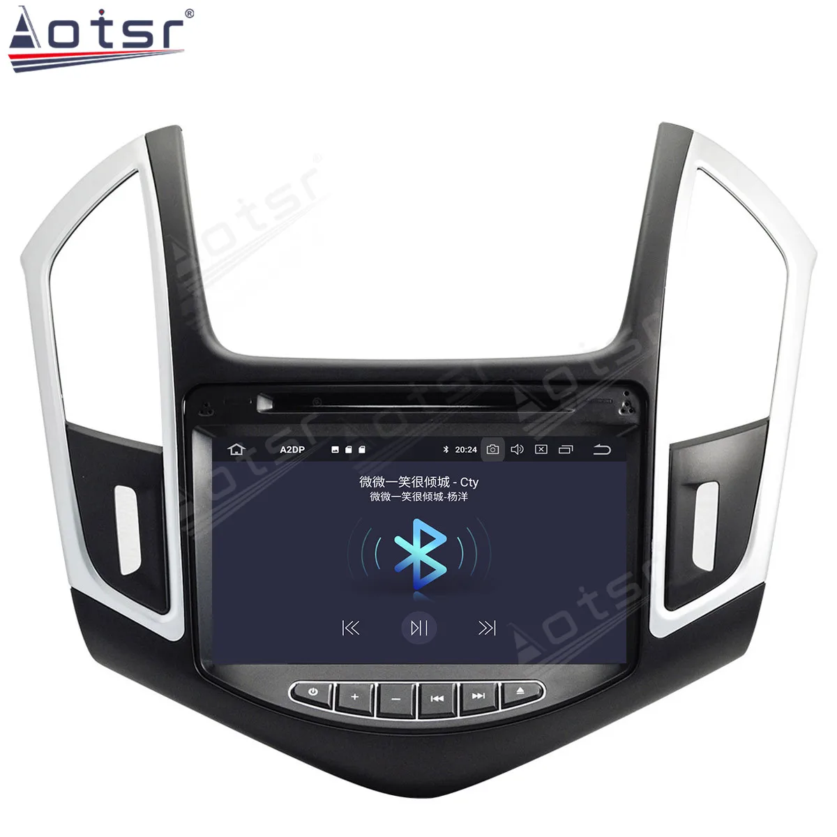 Android Touch Screen รถวิดีโอวิทยุสเตอริโอเครื่องเล่น DVD ระบบมัลติมีเดียสําหรับ Chevrolet Cruze 2012-2015 GPS นําทาง