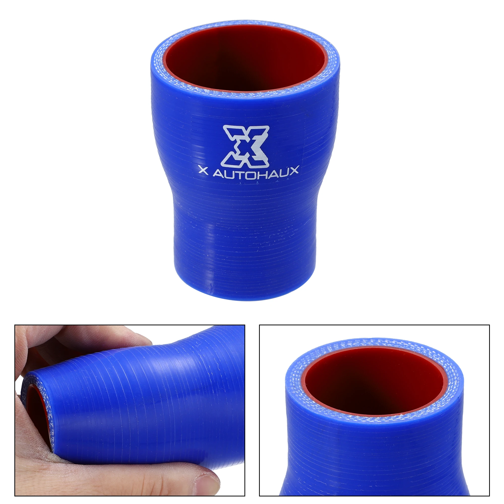 X Autohaux 38-51Mm 45-63Mm 51-60Mm 60-70Mm ID Selang Peredam Silikon Lurus Tabung Intercooler Coupler Silikon 29 Ukuran