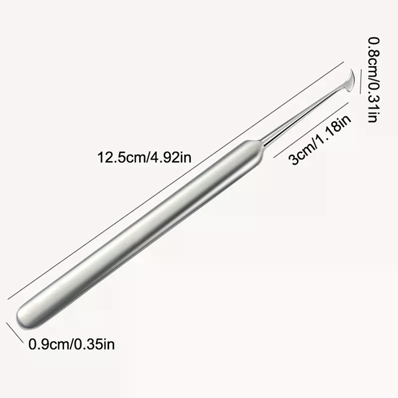 Removedor de cravo comedones extrator remoção para manchas remoção de cravos brancos cuidados com a pele facial com caixa acne agulha ferramenta