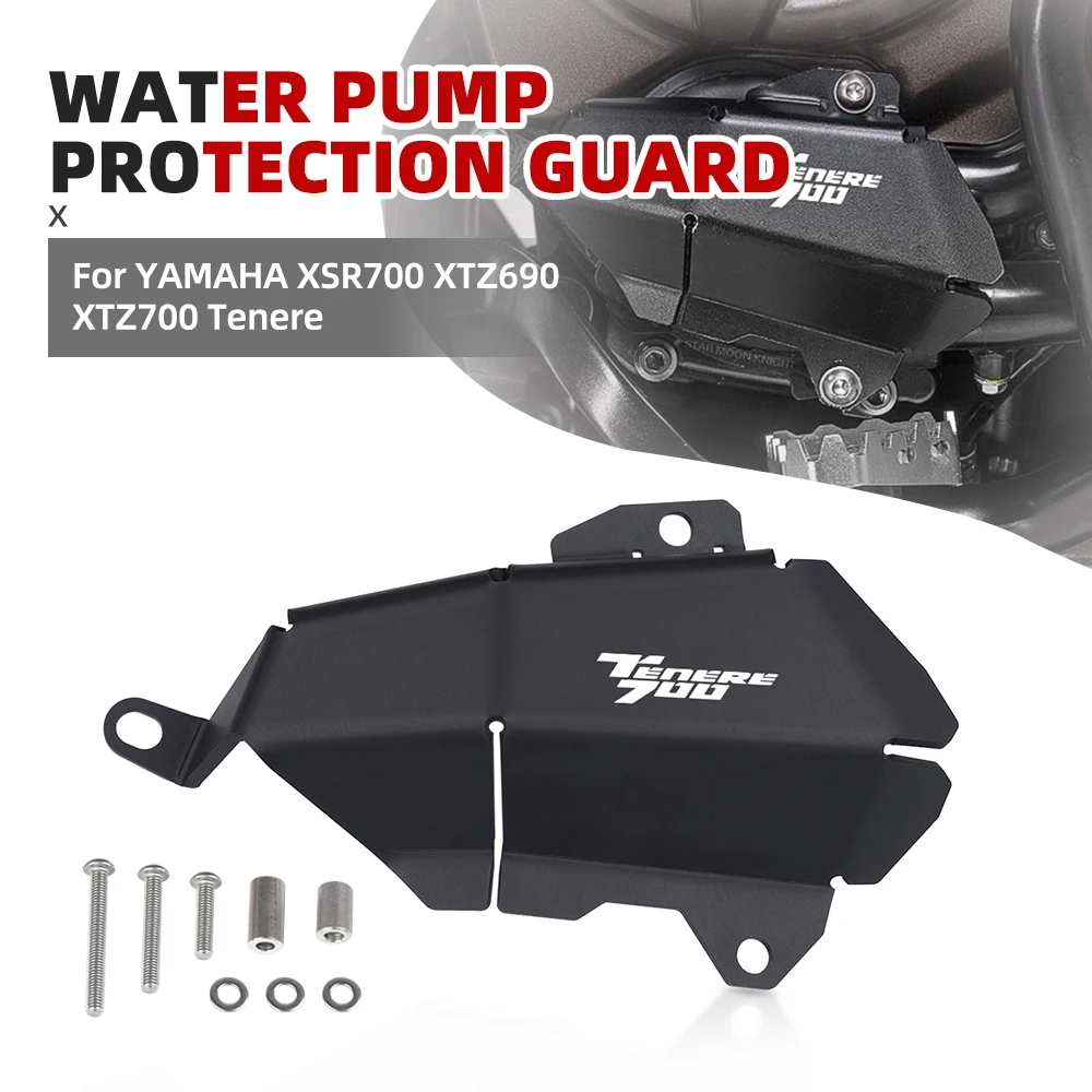 

Tenere700 T7 Rally XTZ700 XT700Z Motorcycle Accessories Water Pump Protection Guard Cover For YAMAHA XSR700 XTZ690 XTZ700 Tenere