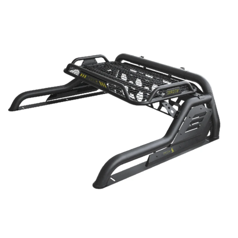 

New 4x4 Accessories for Navara Frontier 2007-2014 Sports Bar Roll Cage in Black Compatible Hilux F150 FJ Cruiser Models