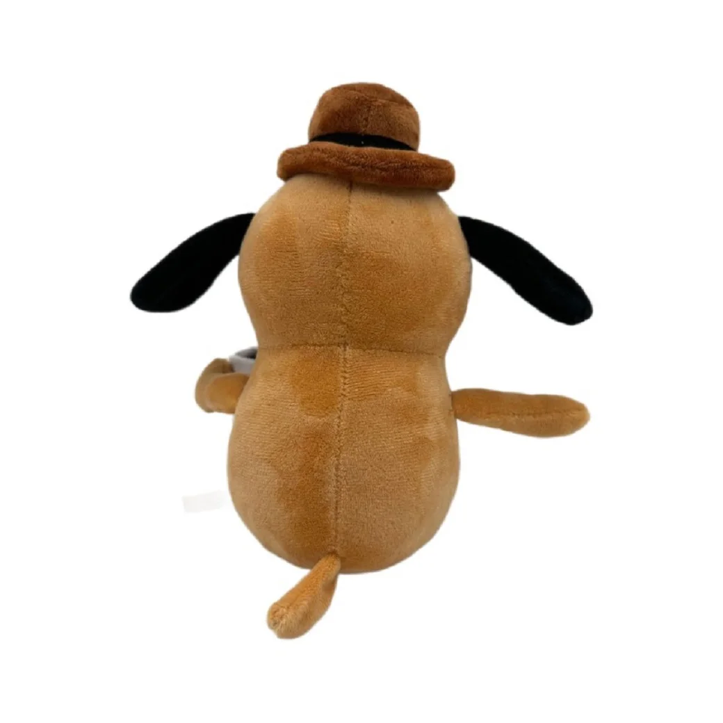 25cm This Is Fine Meme Coffee Dog Plush Toy Soft Stuffed Doll Stuffed Plush Animals Kids Toy Gift for Children Boy Birthday