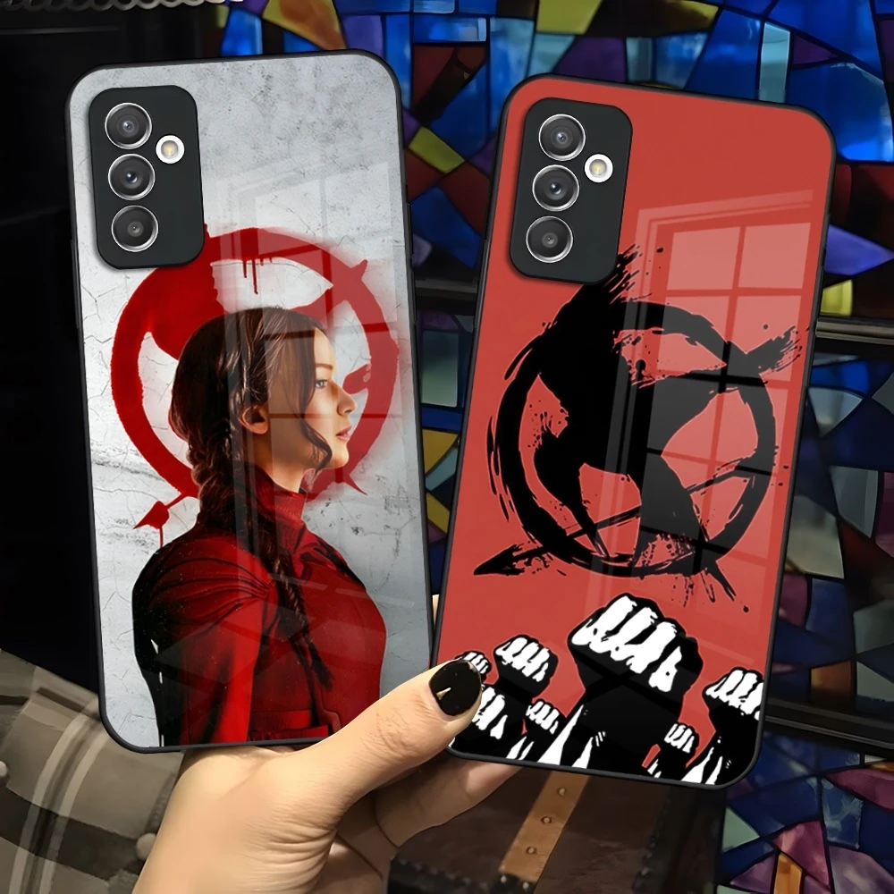 Movie The Hunger Games Phone Case For Samsung Galaxy S26 S25 S24 S23 S22 S20 S21 Ultra Plus Fe Edge Colored Silver Cover