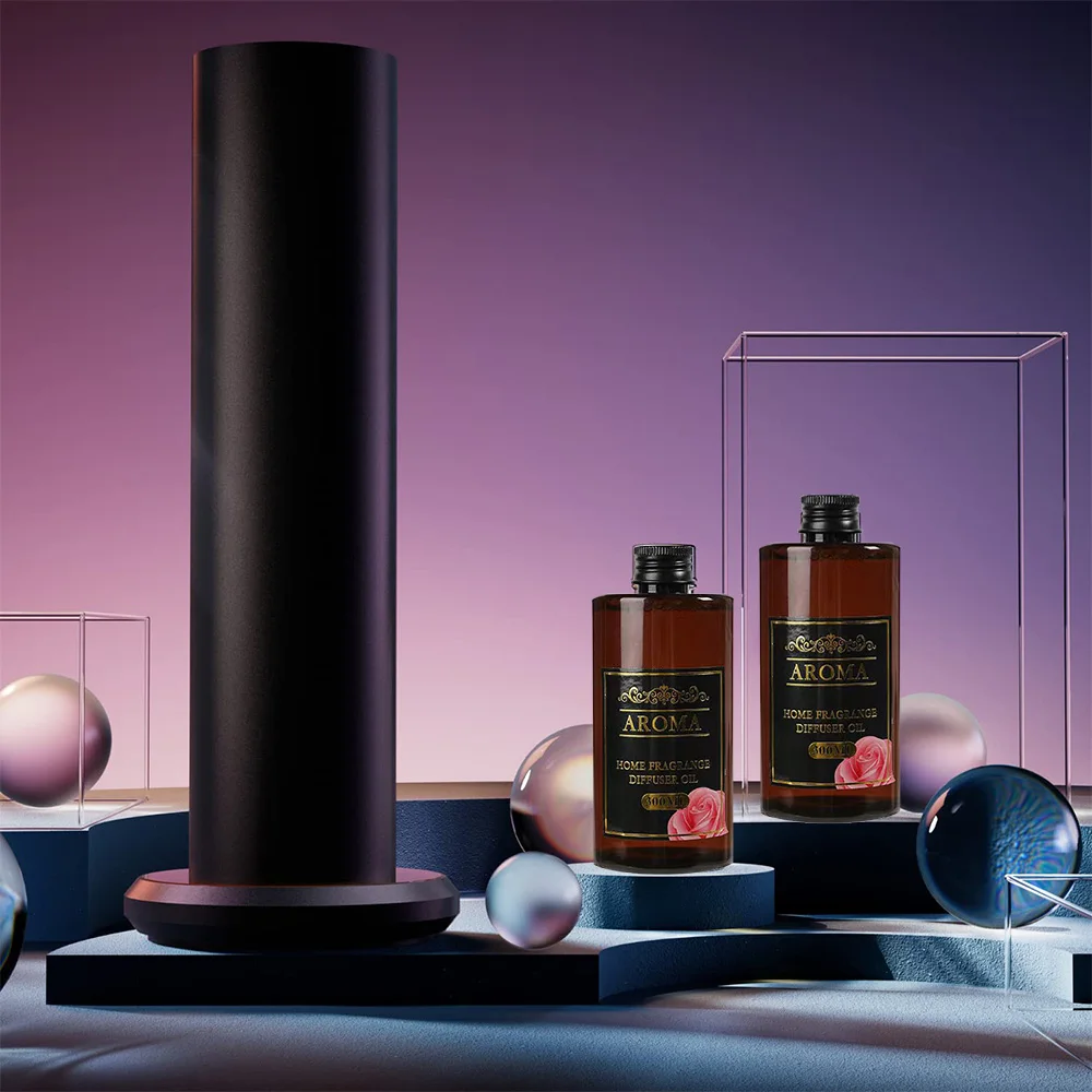 مجموعة موزع زيت عطري Bluebell سعة 300 مل - رائحة تدوم طويلاً لمعطر الهواء في غرفة النوم المنزلية والحمام
