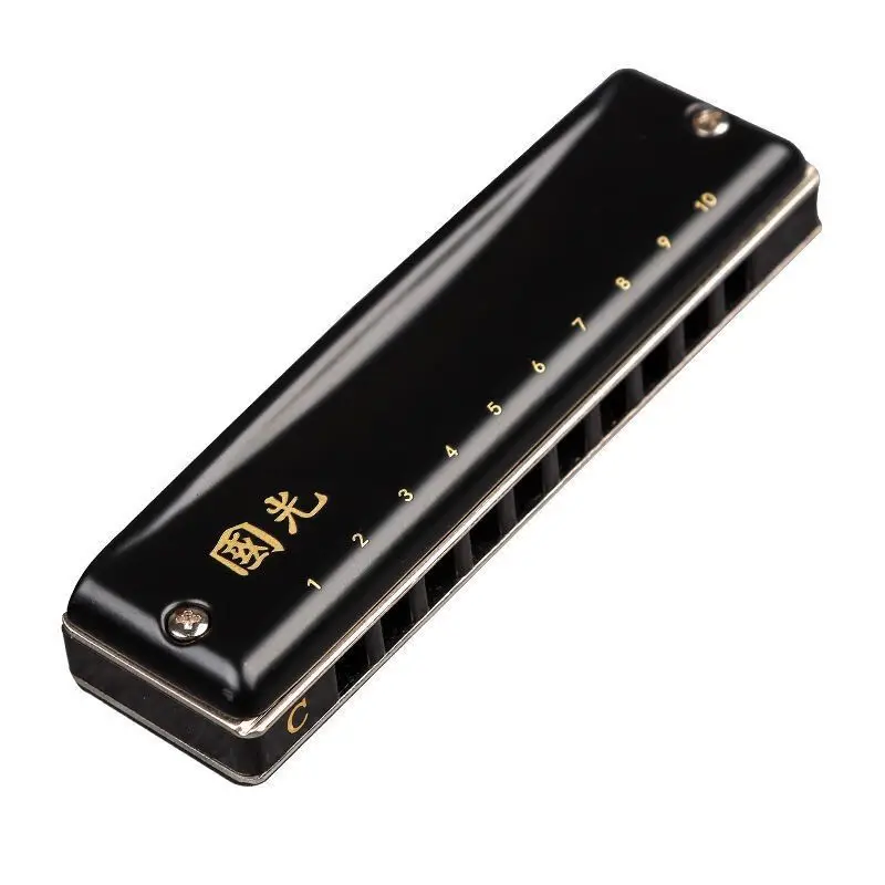 10 Holes Blues Harmonica ,Professional Harmonica Organ Musical Instruments ,Harps ,Professional Key Of C For Performanc