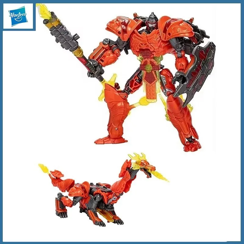 هاسبرو محولات حقيقية 2024 سنة لونغ قرمزي لهب ألعاب شخصيات الحركة للأولاد هدية تحصيل نموذج الحلي