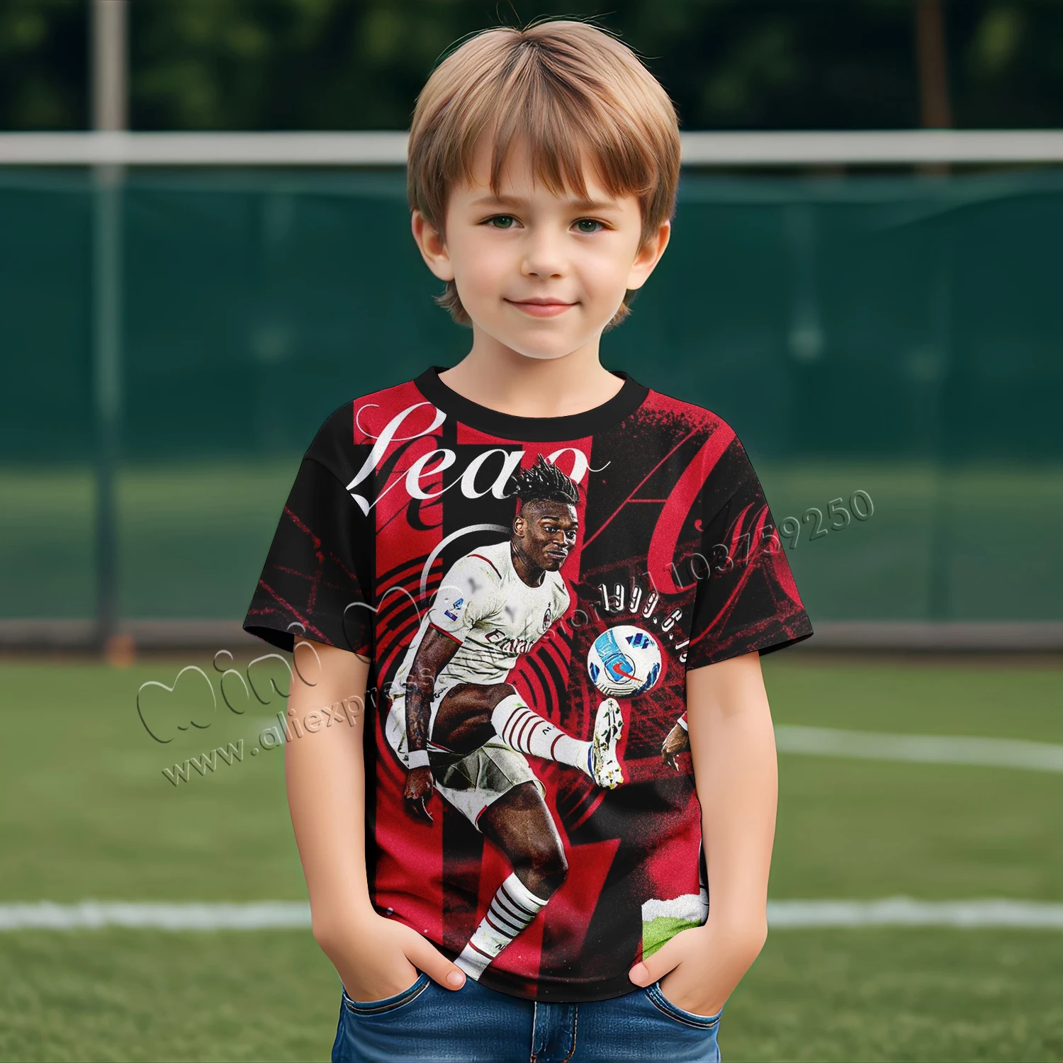 3d Printing Inter Milan AC Milan Ronaldo Clothes for Girls Children Clothes Girl Child Tops Hello Kiy Shir T Shirt Top Shirts