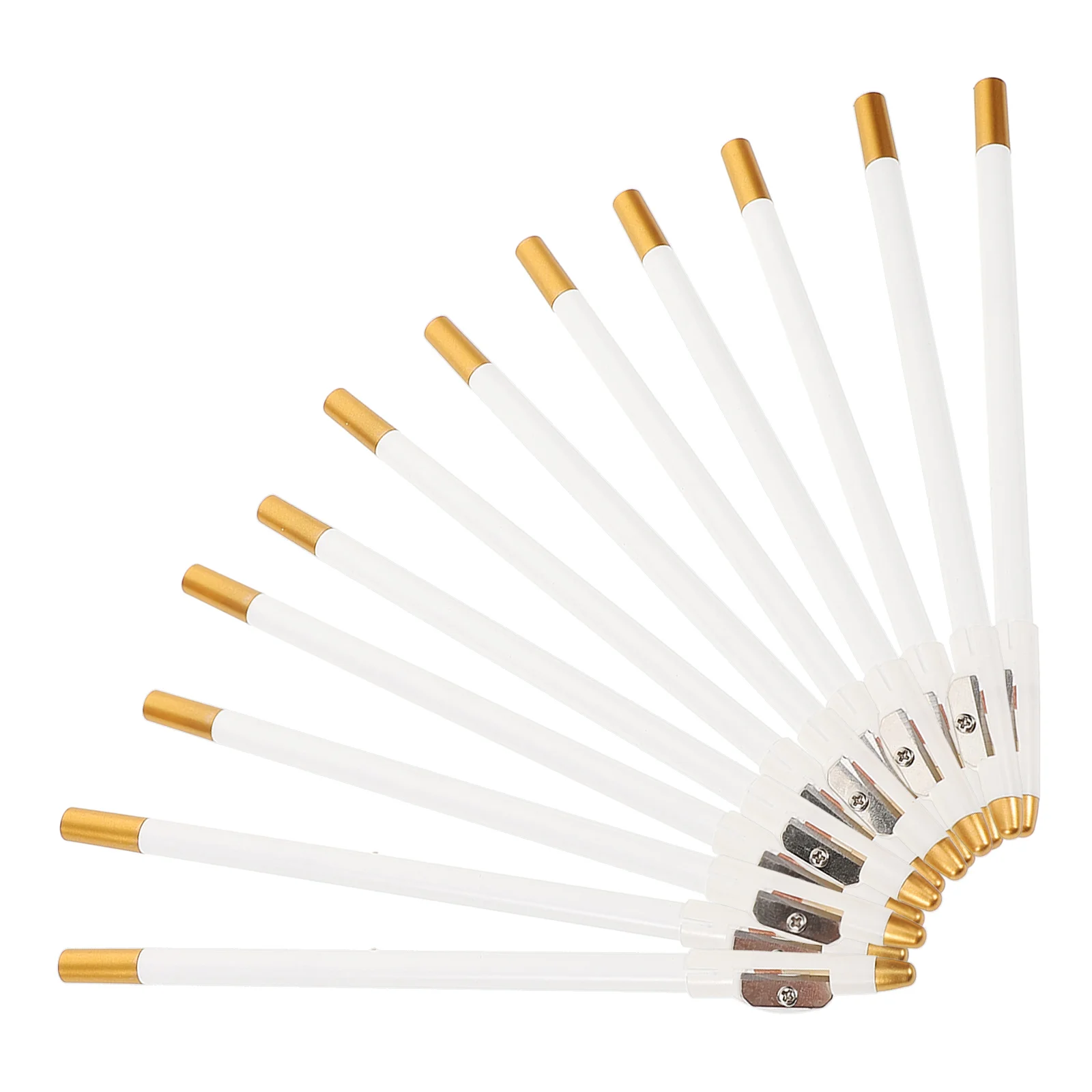 

12 Pcs Eyebrow Eye Brow Pencil Long Lasting Waterproof Sweatproof Natural Look Eyebrow Pencil Women Brow Shaper