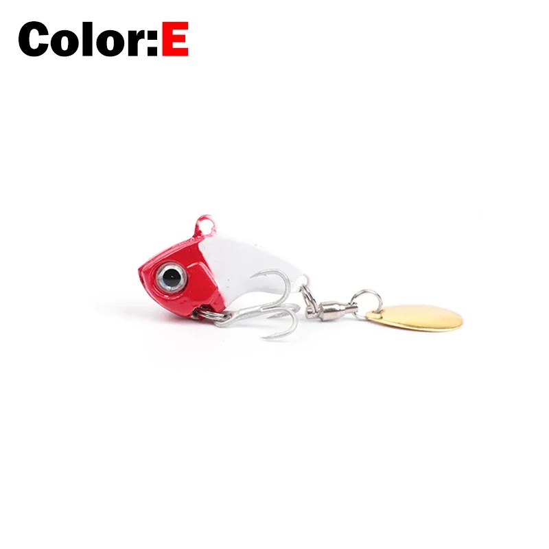 OUTKIT Neue Ankunft Metall Mini VIB Mit Löffel Angeln Locken 5-20g Winter Eis Lockt Angelgerät Crankbait vibration Spinner