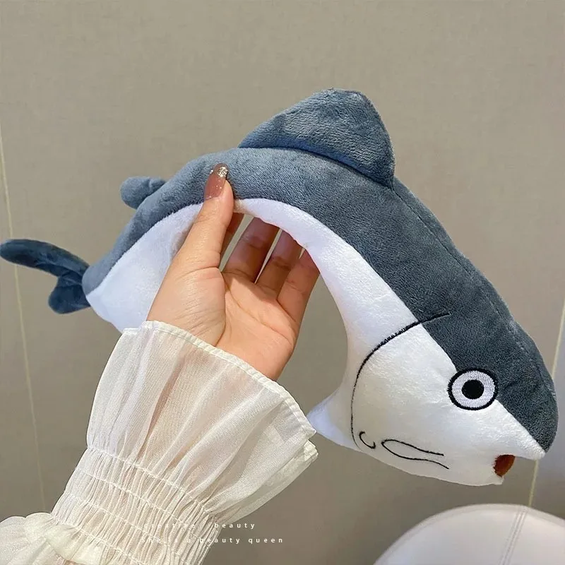 Cartoon peixe salgado cabelo banda traje, chapéu engraçado novidade, Photo Booth, chapéu do mar, vestir-se festa Headwear para crianças e adultos