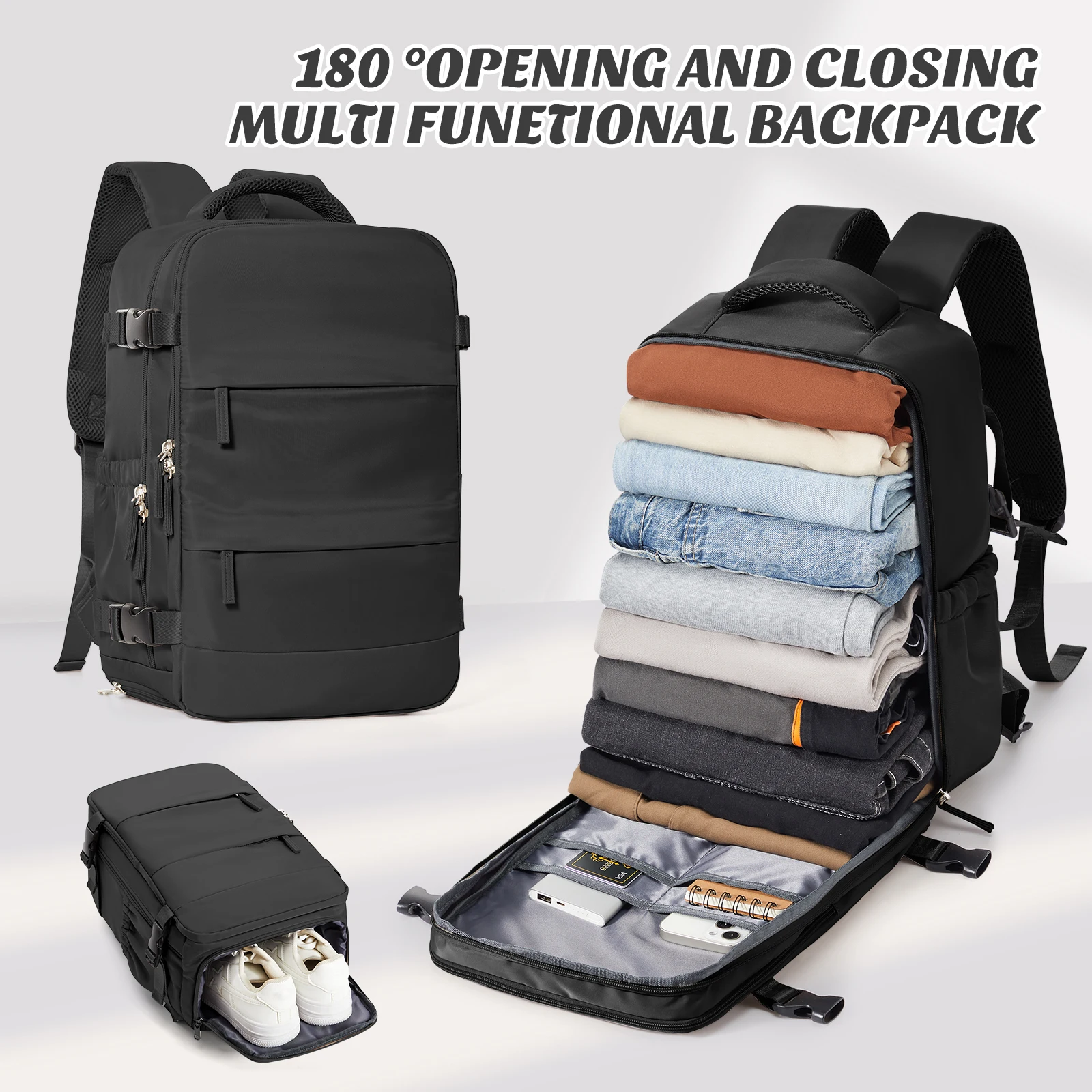 

Travel Backpack for Men Women Ryanair Backpack 40x20x25 Cabin Bag Hand Luggage Leisure Laptop Backpack mochila para viaje cabina