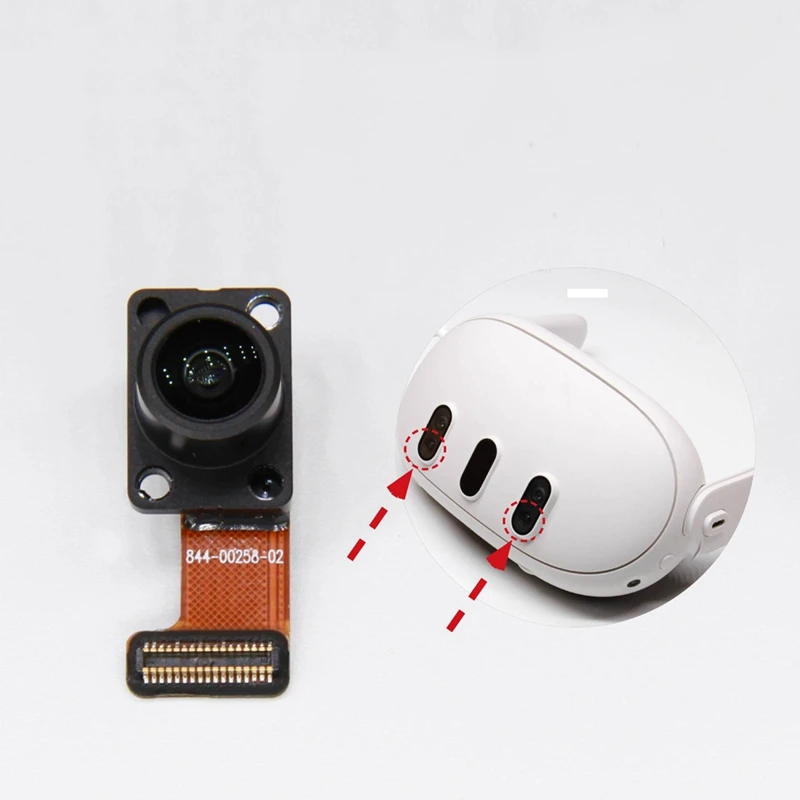 【Y46Q】كاميرا SLAM باللون الرمادي لسماعات Oculus Quest 3 VR جزء استبدال كاميرا التعرف على الرمادي لـ Meta Quest 3، B #2