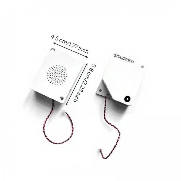 Outdoor Alarm Speaker Weather Resistant Loud Voice Horn for Construction Site Yard Warning Use