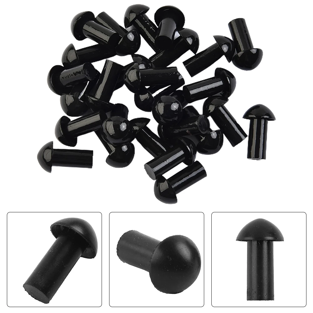 20pcs or 50pcs Mushroom Tire Repair Kit Compatible with Vacuum Systems for Car and Motorcycle Tubeless Tire Repairs