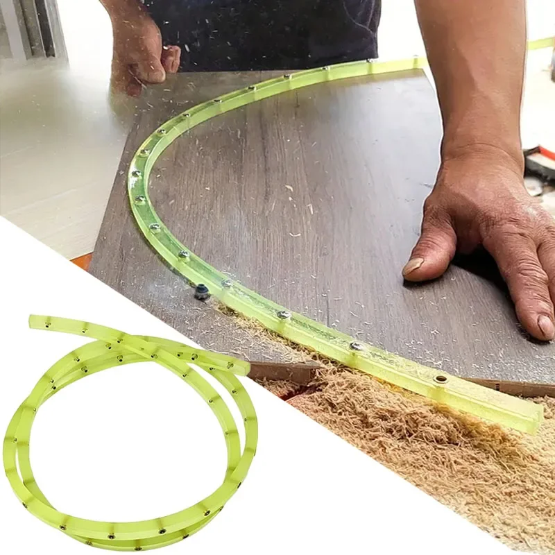 

Woodworking Profiling Strip Flexible Curve Template Adjustable&Fixed Complex Shape Contour Woodworking Tool Templates Guide