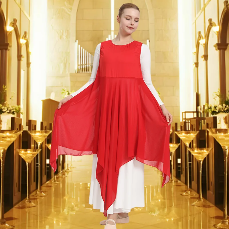 سترة الرقص الحديثة غير المتكافئة للنساء للبالغين، سترات الرقص بدون المنشعب أو بطانة، بلوفر الرقص