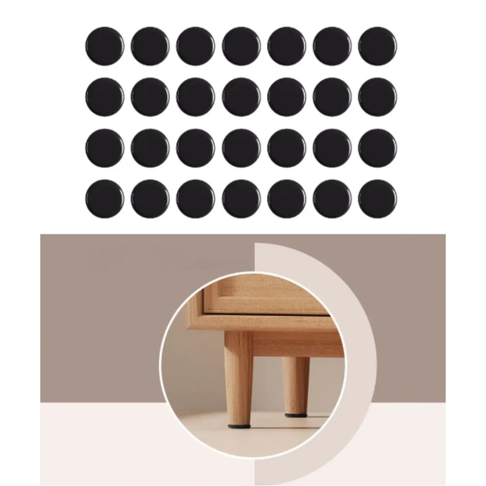 

28PCS Self -Adhesive Furniture Pads Noise-Reducing For Durable Scratch-Resistant Furniture Leg -Feet Protector Pad