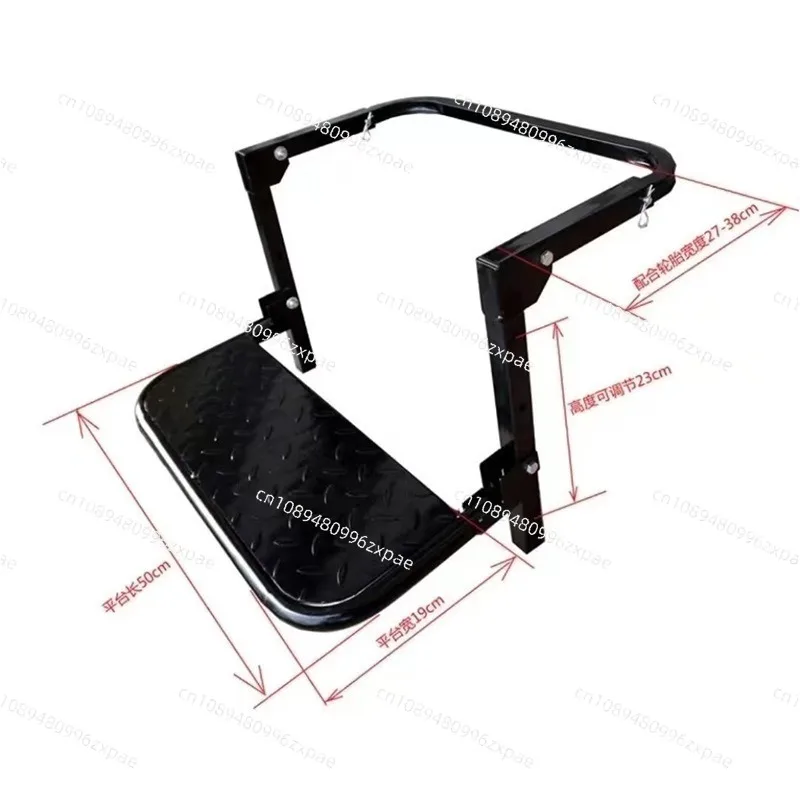 

Педальная лестница для подъема на автомобиль из автомобильных шин, автомобильная подножка