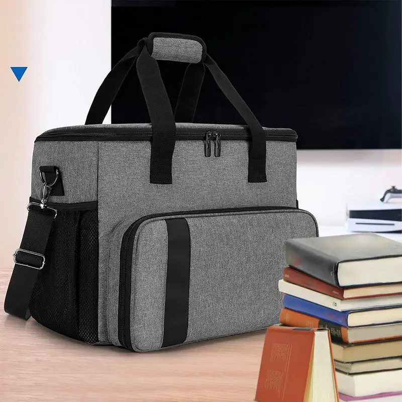 Game Console Shoulder Bag With Handle Cross body Protect Shoulder Carry Case Game Computer Travel Box Canvas Bag Handbag For PS4