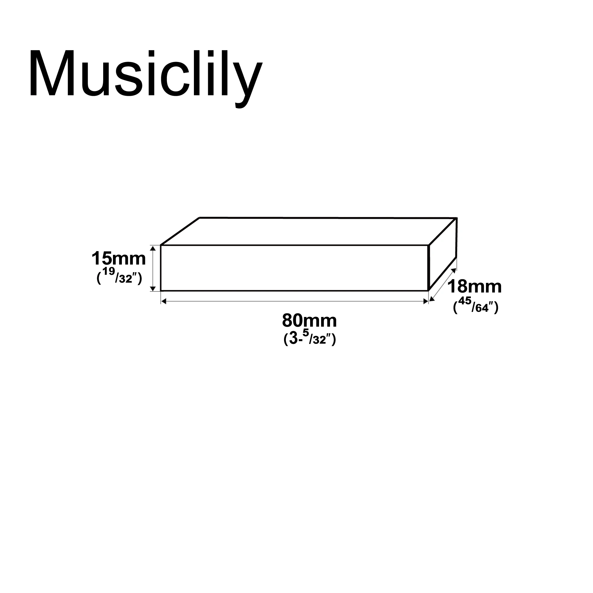 Musiclily Pro Espuma antivibração autoadesiva de ajuste de altura de captador de espuma EVA para captador, preta (conjunto de 10)