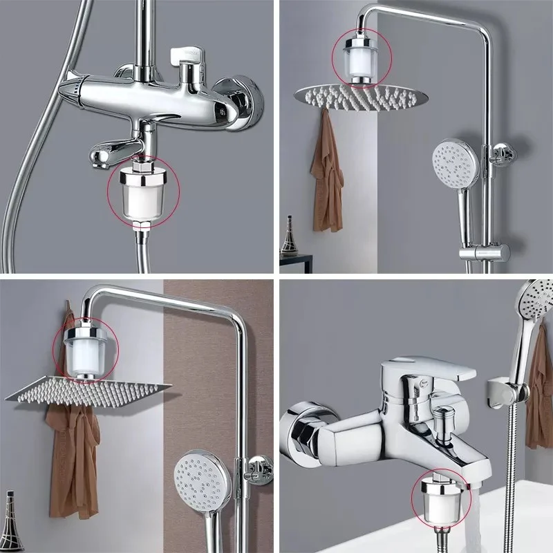 Water Purifier Filter Tap Universal For Kitchen Bathroom Shower Washing Machine Household Filter PP Cotton Highdensity Practical