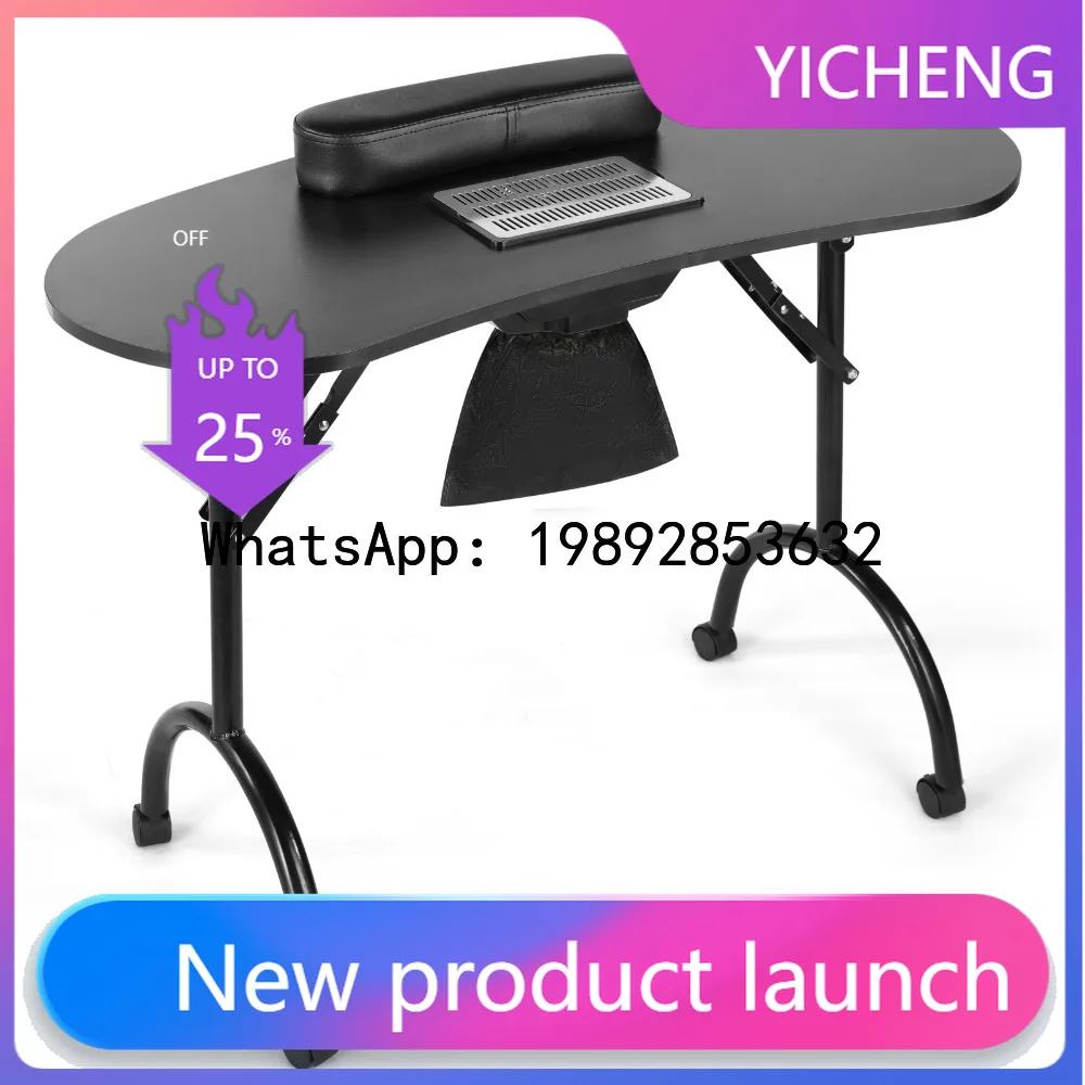 z7  Multi-Functional Folding Nail Table Internet Celebrity Manicure Table Nail Workbench