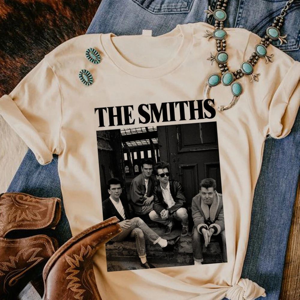 the Smiths t-shirts women manga harajuku Tee female Japanese y2k clothing