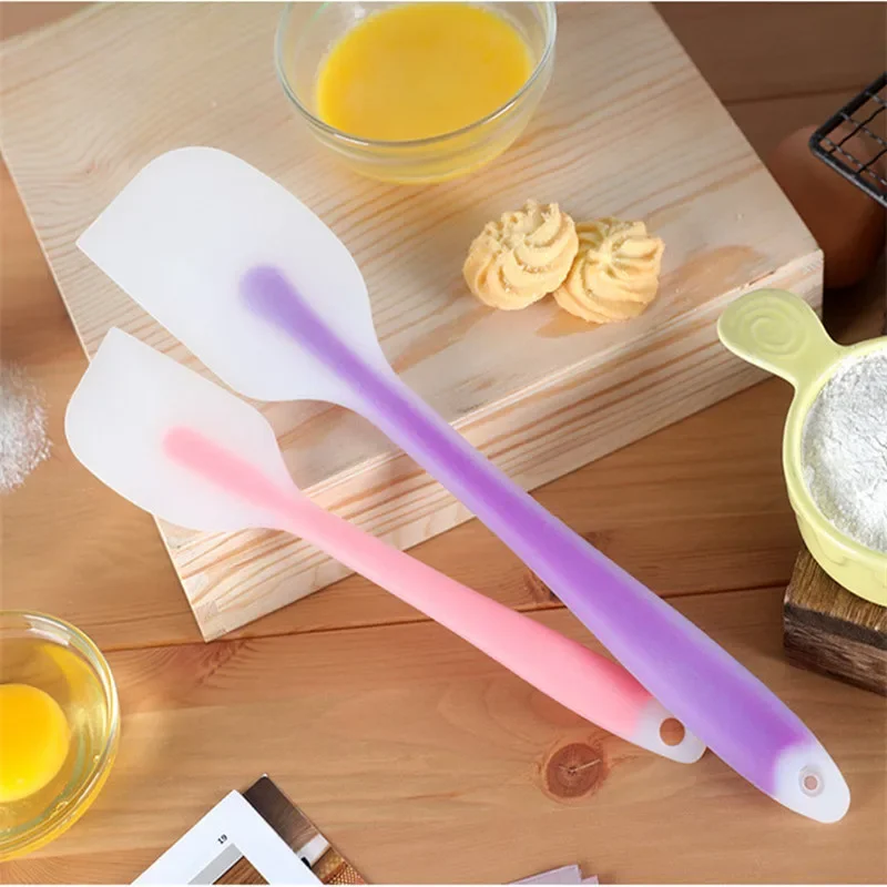 Baking Tools Spatula Kitchens Accessories Translucent Mini Silicone Spatula Cream Heat Resistant Kitchen Utensils Bakeware Bar