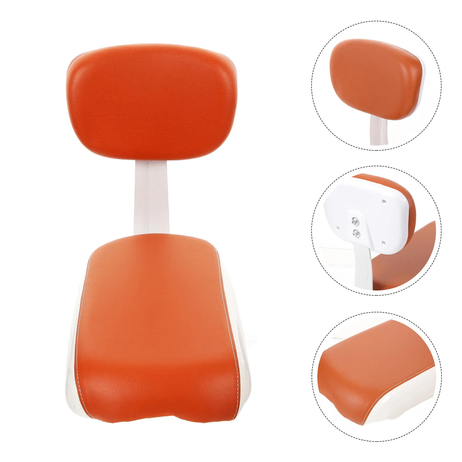 

1 set Bike Rear Seat Cushion Thickened Sponge Pad For Adult Mountain Bike Bicycle Backseat High Elasticity Stable Comfortable
