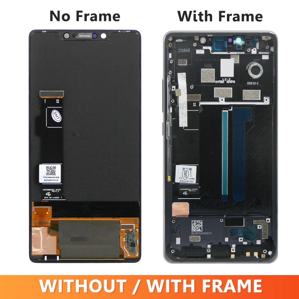 6.52“ AMOLED For Xiaomi Mi 8 SE Display With Frame, LCD Touch Screen Digitizer Assembly For Xiaomi Mi 8 SE Screen Replacement