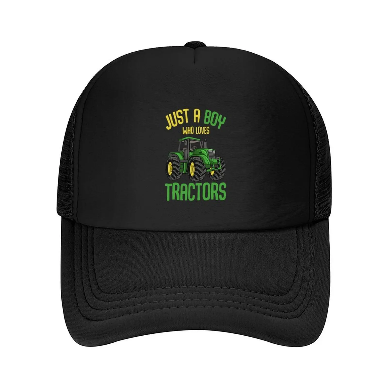 

Just A Boy Who Loves Tractors Farm Забавные бейсболки для мальчиков и детей, забавные шапки с козырьком, шляпа на заказ, шляпы дальнобойщика для мужчин и женщин
