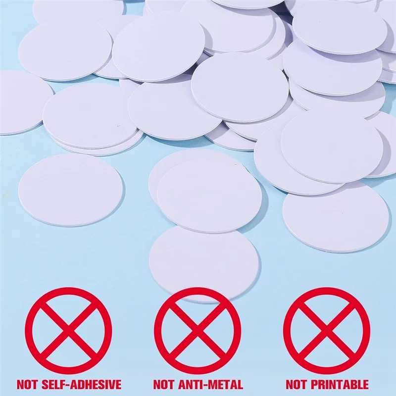 NFC Tagsntag 215 NFC Sticker Chip Round NFC Tag Rewritable NFC Card Sticky Back NFC Enabled Cell Phone Device