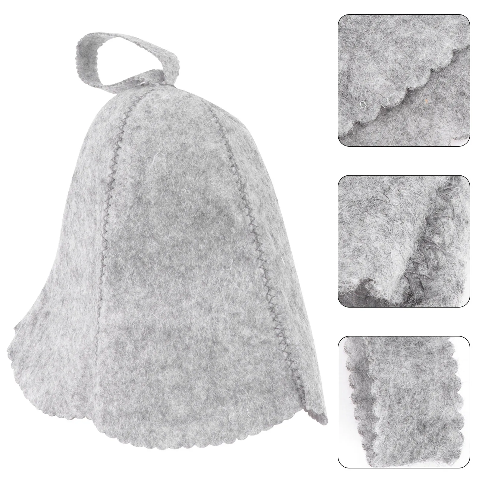 

4pcs Bath Water-Absorptive Hat For Steam Room Sauna Cap Quick Dry Hair Dry Cap For Steam Room Spa Use Unisex Sauna Supplies