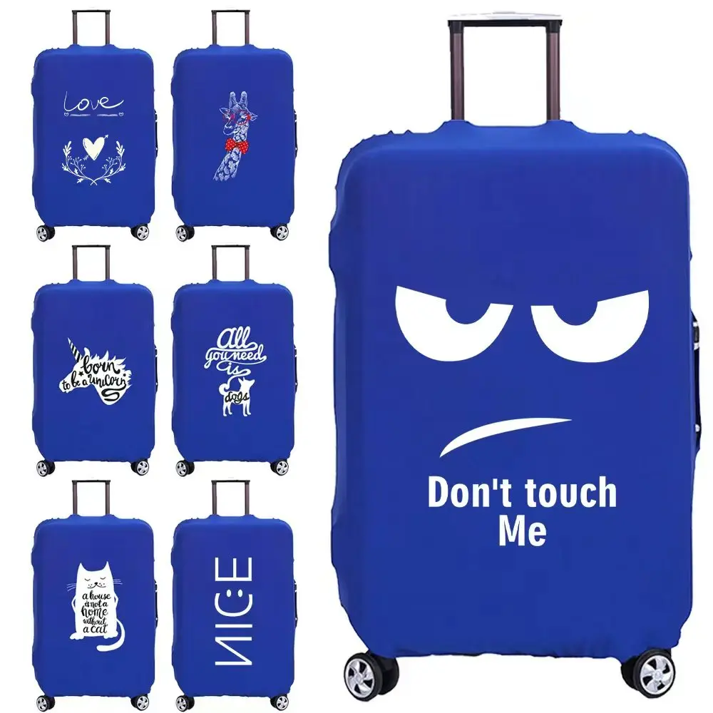 

2023 Travel Suitcase Luggage Protective Cover Women Anime Series Elastic Traveler Accessories Duffle Trolley Case for 18-32 Inch
