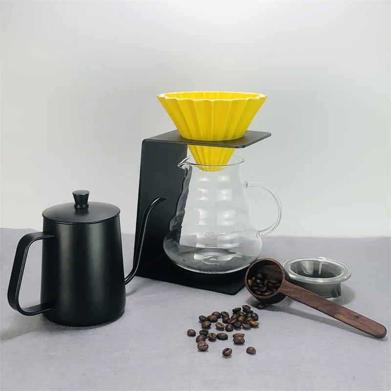 Metal Pour Over Coffee Maker Filter Holder Drip Stand Coffee Filter Dripper Stand Rack Support Tea Filter Barista Accessories