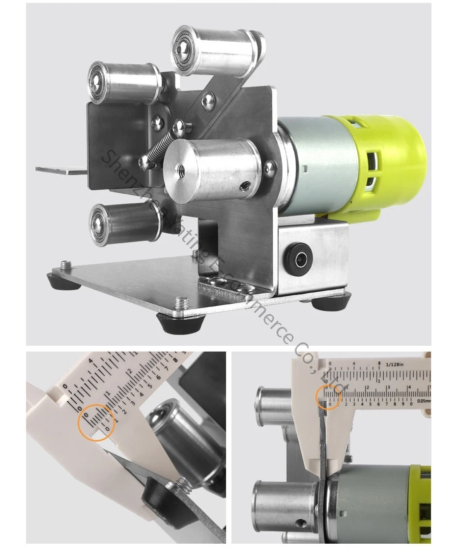 Mini Sanding Machine DIY Polisher Sanding Sharpening Machine Woodworking Desktop Sanding Machine