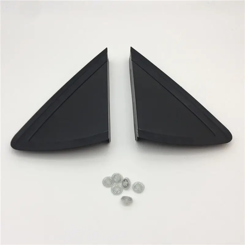 For Volkswagen Polo 6R/6C left-hand drive 2009–2017 / Polo Mk4 9N3 2005–2010 outer rearview mirror trim triangle panel