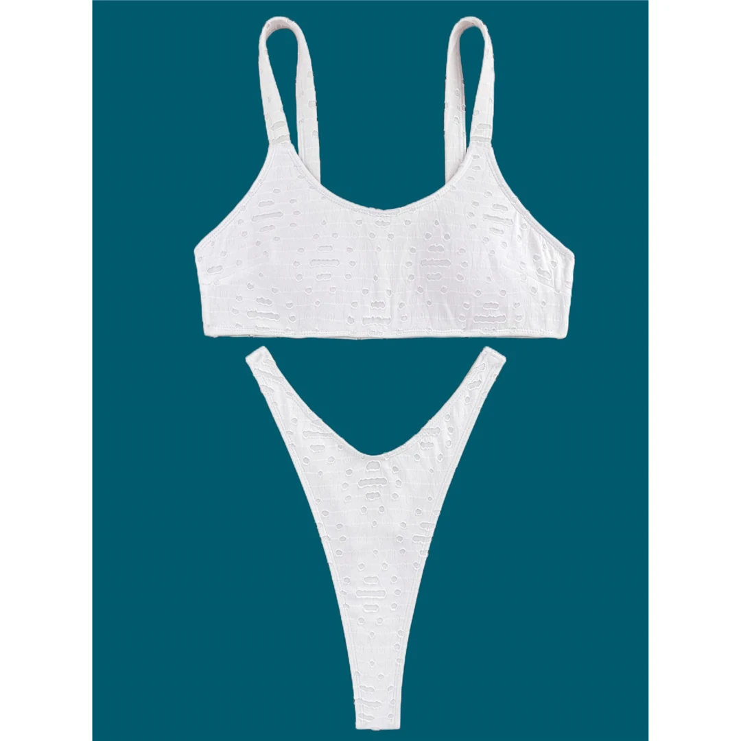 Neuer 4-Farben-Extreme-Mini-Micro-Thong-Bikini, Damen-Badeanzug, zweiteiliges Bikini-Set, Badebekleidung, Badeanzug, Schwimmbekleidung V4798 – Detail 13